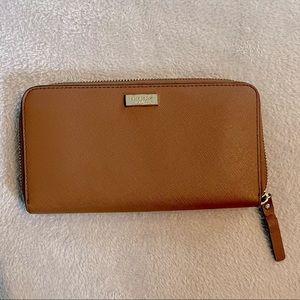 Tan Kate Spade Wallet